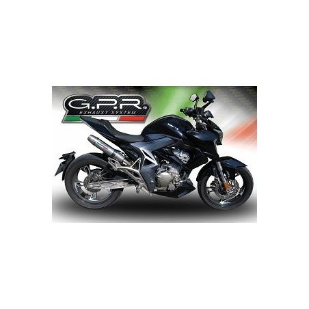 Scarico GPR Deeptone Inox per Zontes Zt 310 dal 2018 al 2020 omologato