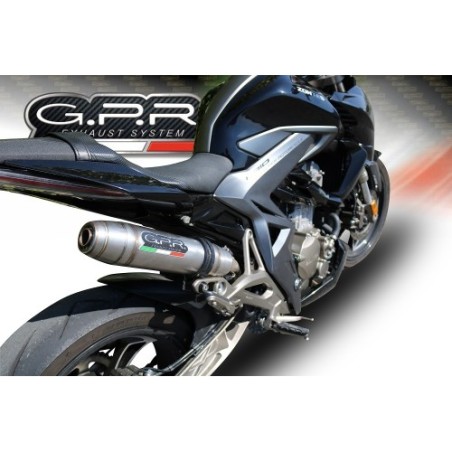 Scarico GPR Deeptone Inox per Zontes Zt 310 dal 2018 al 2020 omologato