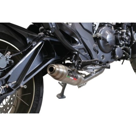 Scarico GPR Deeptone Inox per Zontes 350 R1 dal 2022 al 2024 racing