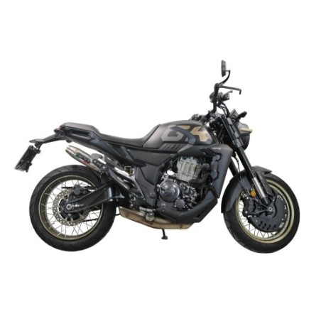 Scarico GPR Deeptone Inox per Zontes 350 T1 ADV dal 2022 al 2024 omologato