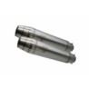Scarico GPR Deeptone Inox Cafè Racer per BMW R 1100 Gs -R-RT dal 1994 al 1998 omologato