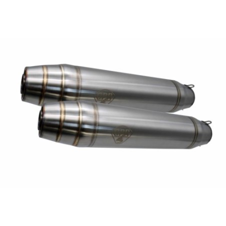 Scarico GPR Deeptone Inox Cafè Racer per Cafè Racer Cafè Racer dal 1980 al 2021 racing