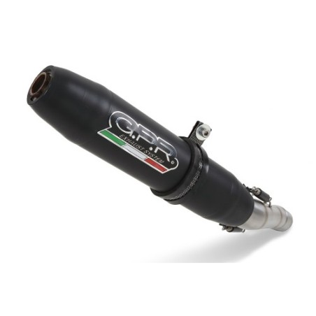 Scarico GPR Deeptone Nero per Royal Enfield Classic 350 dal 2021 al 2023 omologato