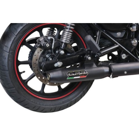 Scarico GPR Deeptone Nero per Royal Enfield Classic 350 dal 2021 al 2023 omologato