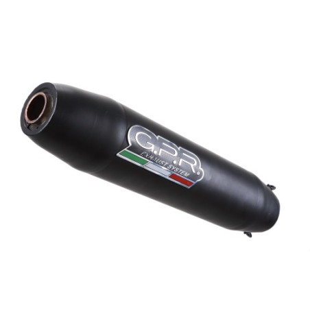 Scarico GPR Deeptone Nero per Zontes Zt 310 X - T dal 2018 al 2020 omologato