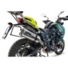 Scarico GPR Dual Inox per Benelli Trk 702 X dal 2023 al 2024 omologato