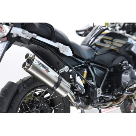 Scarico GPR Dual Inox per BMW R 1250 Gs dal 2019 al 2020 omologato