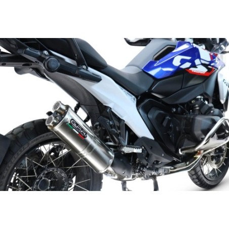 Scarico GPR Dual Inox per BMW R 1300 GS dal 2024 al 2026 omologato