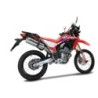 Scarico GPR Dual Inox per Honda Crf 300 L - Rally dal 2021 al 2025 omologato