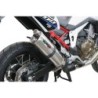 Scarico GPR Dual Inox per Honda Crf 1000 L Africa Twin dal 2018 al 2020 omologato
