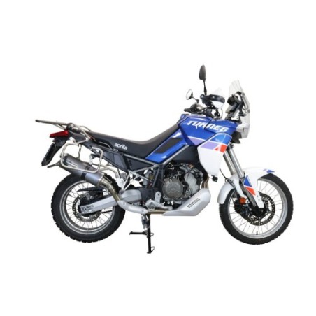 Scarico GPR Dual Poppy per Aprilia Tuareg 660 dal 2021 al 2024 omologato