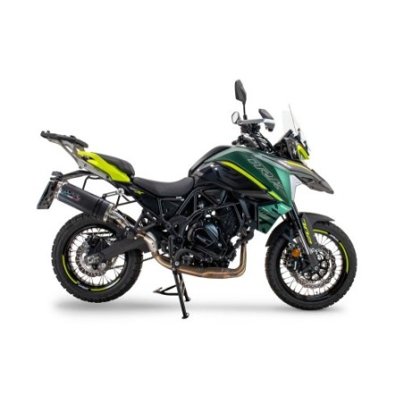 Scarico GPR Dual Poppy per Benelli Trk 702 X dal 2023 al 2024 omologato