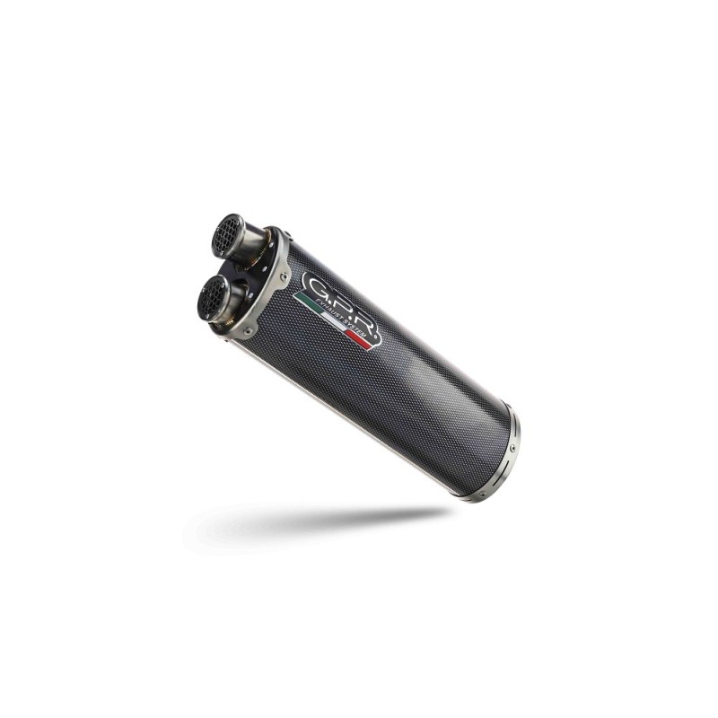 Scarico GPR Dual Poppy per Ducati Multistrada V4 Grand Tour dal 2024 al 2025 omologato