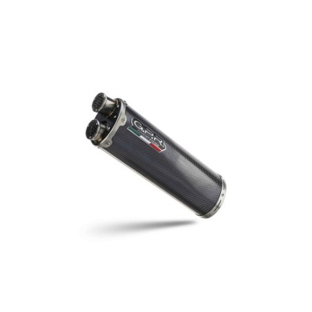 Scarico GPR Dual Poppy per Ducati Multistrada V4 Rally dal 2023 al 2024 omologato