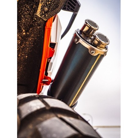 Scarico GPR Dual Poppy per KTM Adventure 890 dal 2025 al 2026 omologato