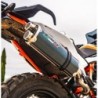 Scarico GPR Dual Poppy per KTM Duke 890 dal 2021 al 2024 omologato