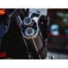 Scarico GPR Dual Poppy per Triumph Tiger 850 dal 2020 al 2024 omologato