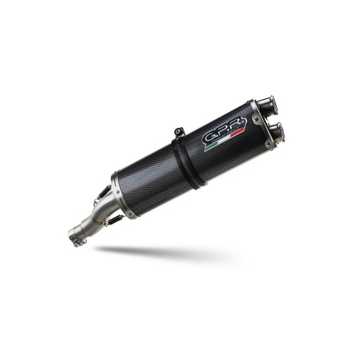 Scarico GPR Dual Poppy per Voge 650DSX dal 2021 al 2024 omologato