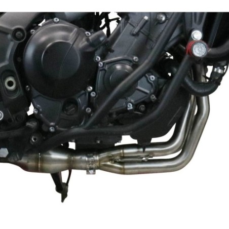 Scarico GPR Dual Poppy per YAMAHA Tracer 9 dal 2021 al 2024 omologato