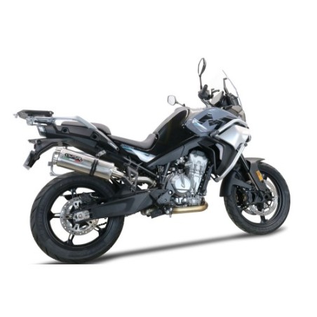 Scarico GPR Dual Titanium per Cf Moto 800 Mt Touring/Explorer dal 2021 al 2024 omologato