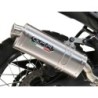 Scarico GPR Dune Triovale Titanio per BMW R 1300 GS dal 2024 al 2026 omologato