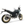 Scarico GPR Dune Triovale Titanio per Kove 800X dal 2024 al 2026 omologato