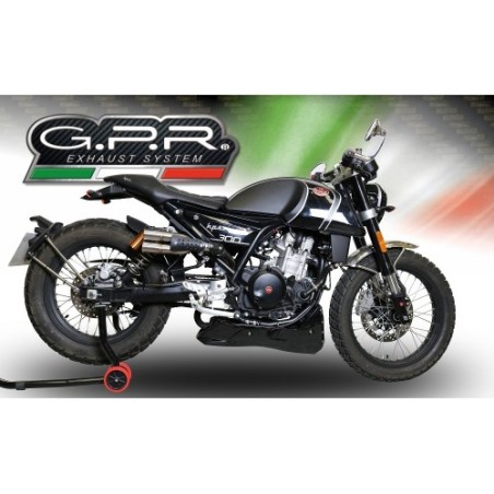 Scarico GPR F205 per F.B. Mondial Hps 300 dal 2018 al 2021 omologato