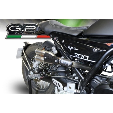 Scarico GPR F205 per F.B. Mondial Hps 300 Pagani dal 2021 al 2022 omologato