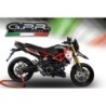 Scarico GPR Furore Evo4 Nero per Aprilia Dorsoduro 900 dal 2017 al 2020 omologato