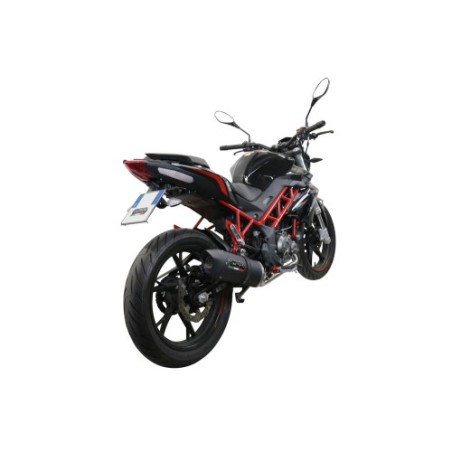 Scarico GPR Furore Evo4 Nero per Benelli Bn 125 dal 2018 al 2020 omologato