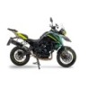 Scarico GPR Furore Evo4 Nero per Benelli Trk 702 X dal 2023 al 2024 omologato