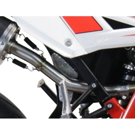 Scarico GPR Furore Evo4 Nero per Beta RR 125 4T Motard dal 2019 al 2020 omologato
