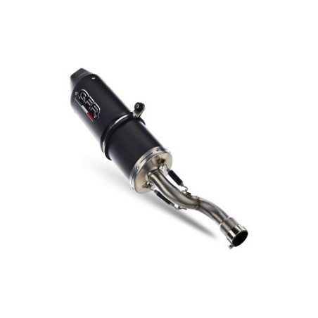 Scarico GPR Furore Evo4 Nero per Beta RR 125 4T Motard dal 2021 al 2024 omologato