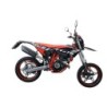 Scarico GPR Furore Evo4 Nero per Beta RR 125 4T Motard dal 2021 al 2024 omologato