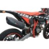 Scarico GPR Furore Evo4 Nero per Beta RR 125 4T Motard dal 2021 al 2024 omologato