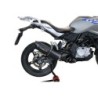 Scarico GPR Furore Evo4 Nero per BMW G 310 Gs dal 2017 al 2021 omologato