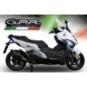 Scarico GPR Furore Evo4 Nero per BMW C 650 Sport dal 2016 al 2020 omologato