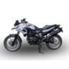 Scarico GPR Furore Evo4 Nero per BMW F 700 Gs dal 2016 al 2018 omologato