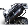 Scarico GPR Furore Evo4 Nero per BMW F 700 Gs dal 2016 al 2018 omologato