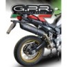 Scarico GPR Furore Evo4 Nero per BMW F 750 Gs dal 2018 al 2020 omologato