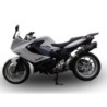 Scarico GPR Furore Evo4 Nero per BMW F 800 Gt dal 2017 al 2019 omologato