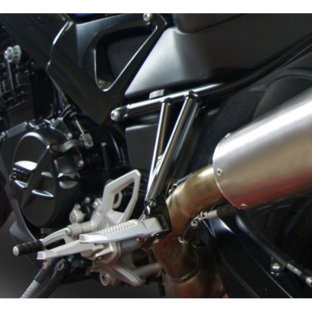 Scarico GPR Furore Evo4 Nero per BMW F 800 R dal 2017 al 2019 omologato