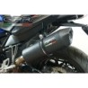 Scarico GPR Furore Evo4 Nero per BMW F 800 R dal 2017 al 2019 omologato