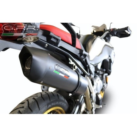 Scarico GPR Furore Evo4 Nero per BMW F 850 Gs -Adventure dal 2018 al 2020 omologato