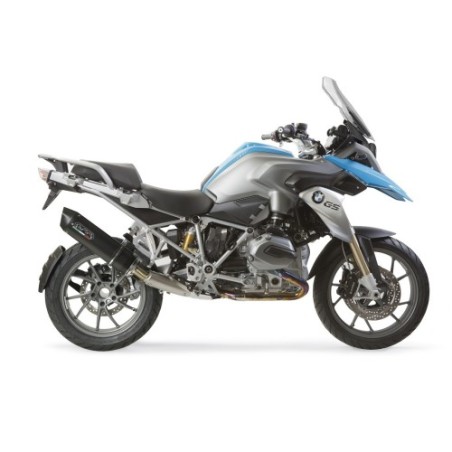 Scarico GPR Furore Evo4 Nero per BMW R 1200 Gs -Adventure dal 2017 al 2018 omologato