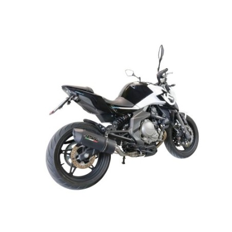 Scarico GPR Furore Evo4 Nero per Cf Moto 650 Nk dal 2021 al 2024 omologato