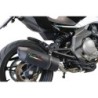 Scarico GPR Furore Evo4 Nero per Cf Moto 650 Nk dal 2021 al 2024 omologato