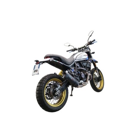 Scarico GPR Furore Evo4 Nero per Ducati Scrambler 800 Icon -Icon Dark dal 2021 al 2022 omologato