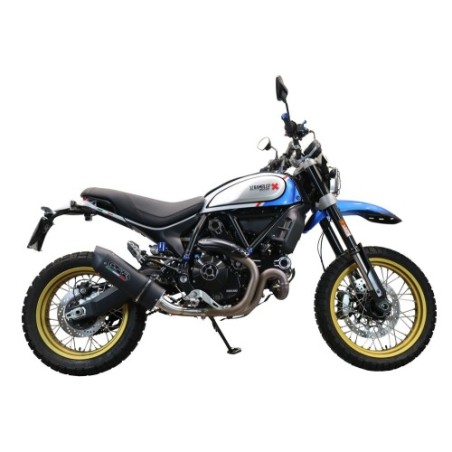 Scarico GPR Furore Evo4 Nero per Ducati Scrambler 800 Urban Motard dal 2021 al 2023 omologato