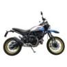 Scarico GPR Furore Evo4 Nero per Ducati Scrambler 800 Urban Motard dal 2021 al 2023 omologato